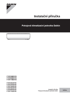 FTXP-M_FTXF-A_3PCS512025-7H_2018_09_Installation manual_Czech download